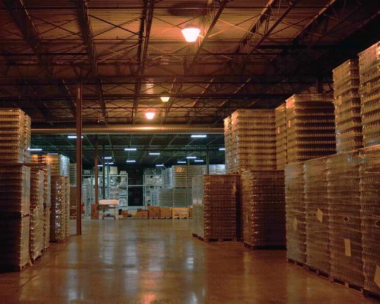 LED lighting, Warehouse